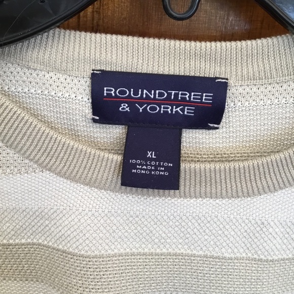 Roundtree & Yorke cotton sweater. Size XL - Picture 3 of 3